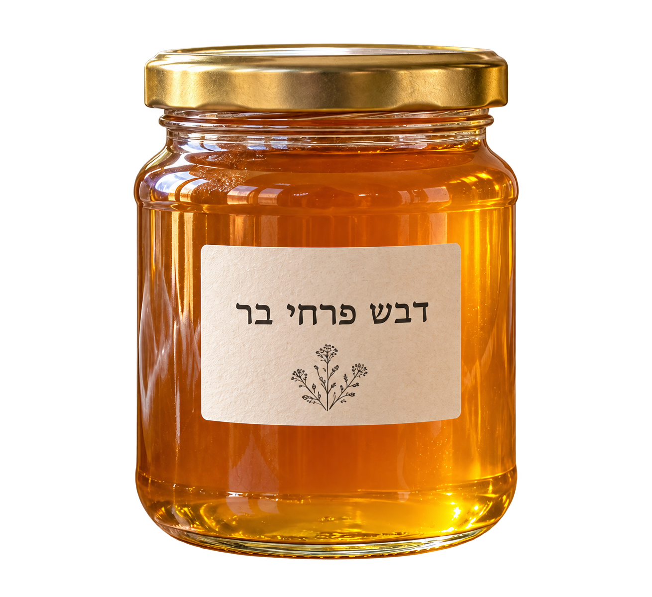 ביקשנו להסיר את הסביבה ולהשאיר רק את הצנצנת בקובץ PNG שקוף. הנה התוצאה; המשבצות הן רק רקע התצוגה של העמוד.