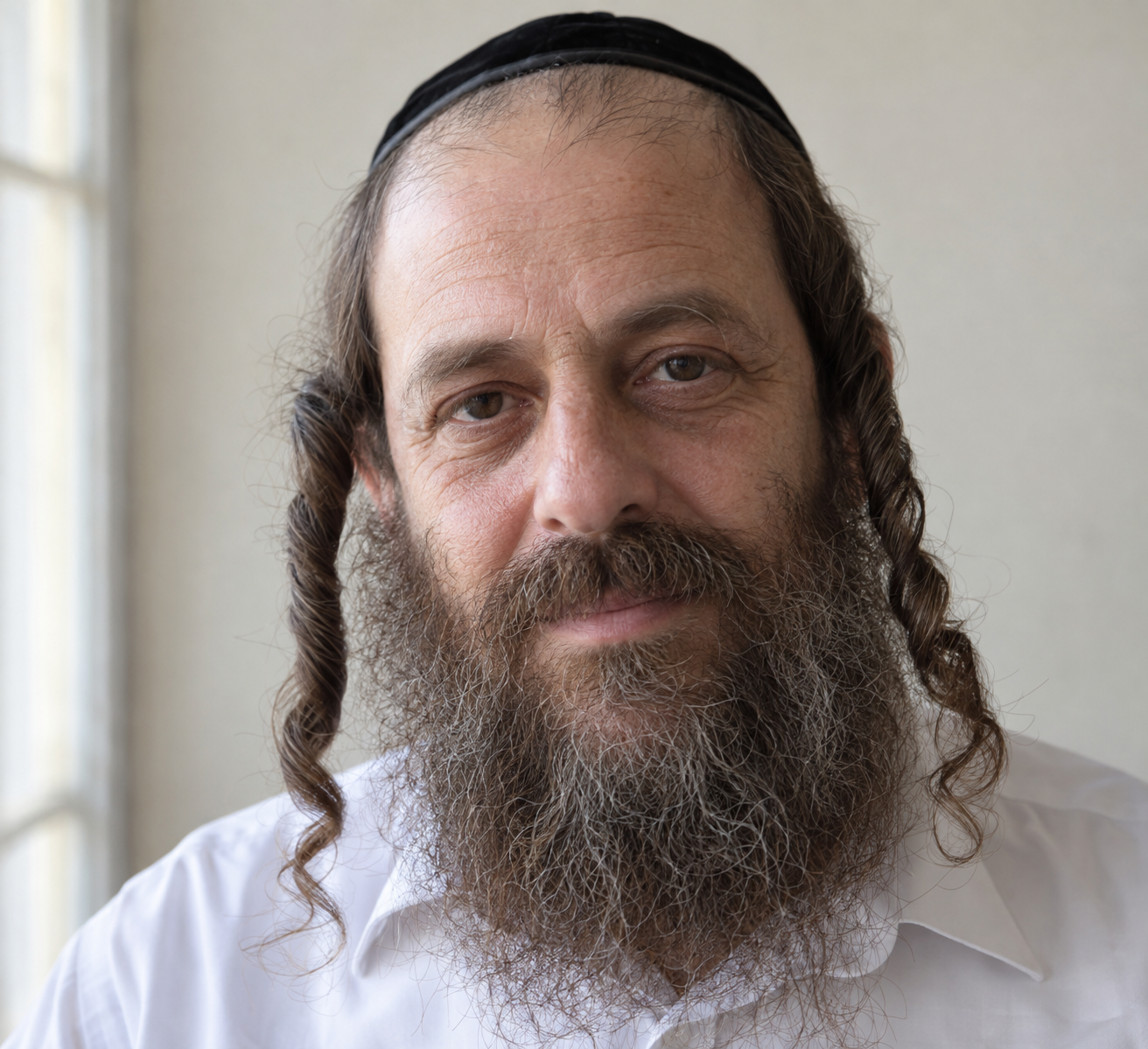 הנה הדיוקן המקורי, לפני התאמת הצבע והאור.